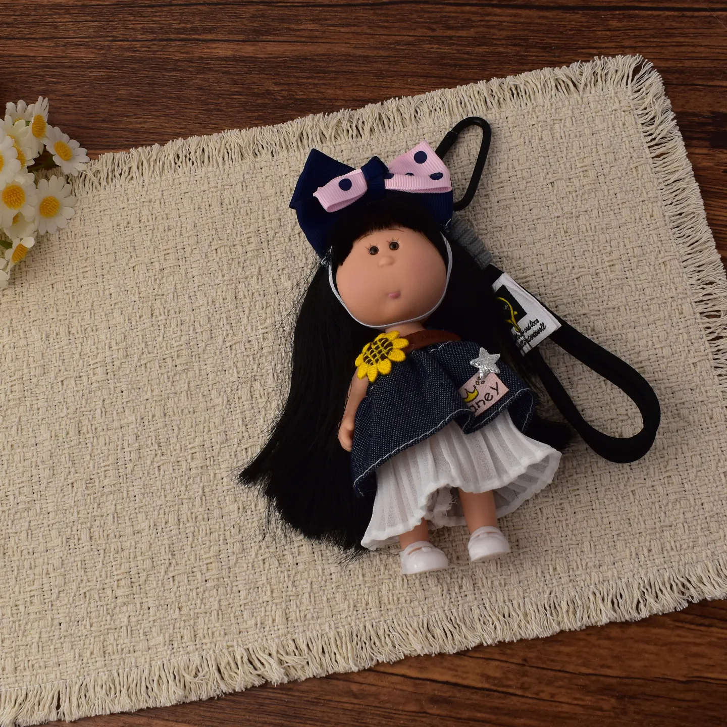 14cm Dress-up Articulated Potato Doll Keychain