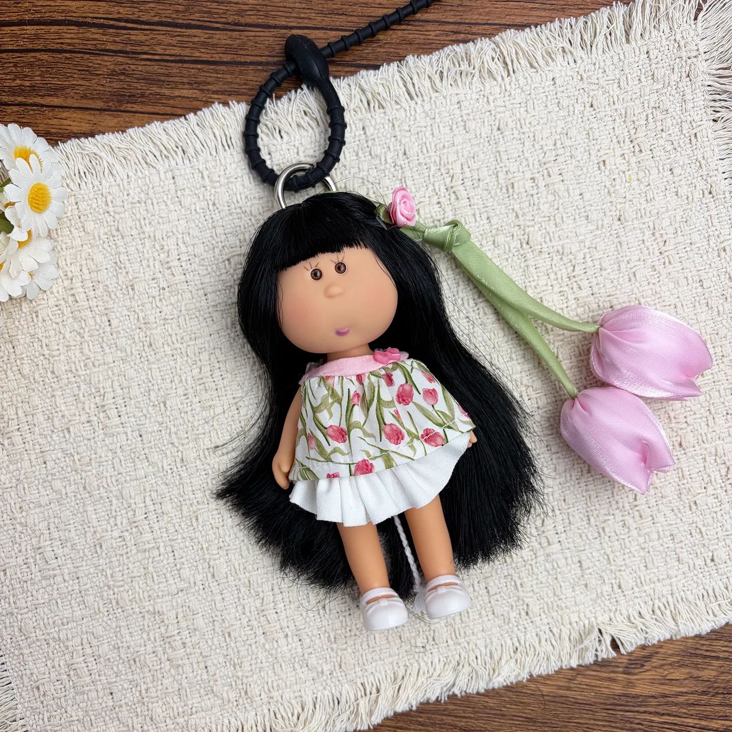 14cm Dress-up Articulated Potato Doll Keychain
