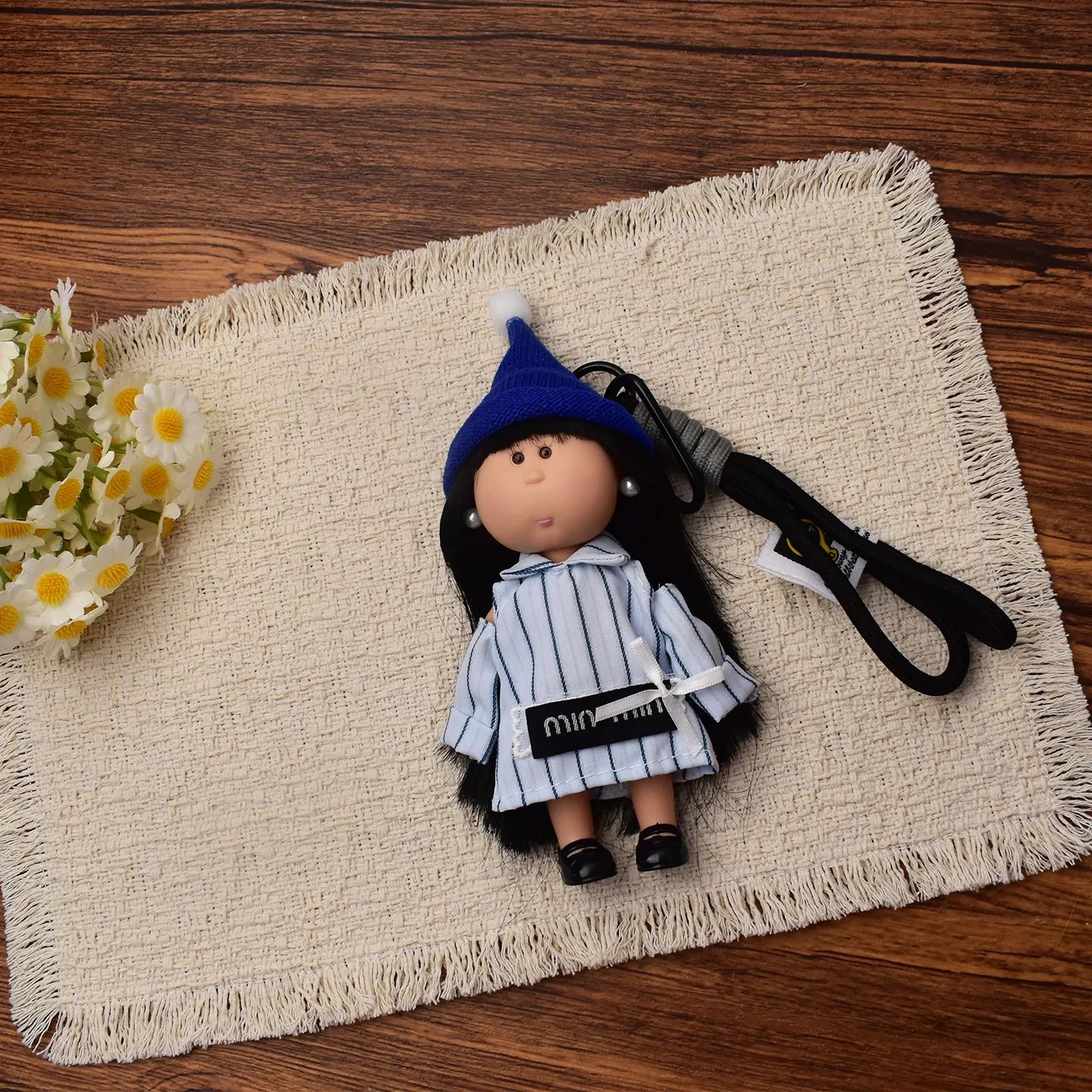 14cm Dress-up Articulated Potato Doll Keychain