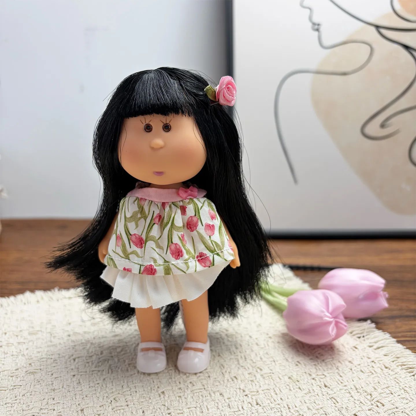 14cm Dress-up Articulated Potato Doll Keychain