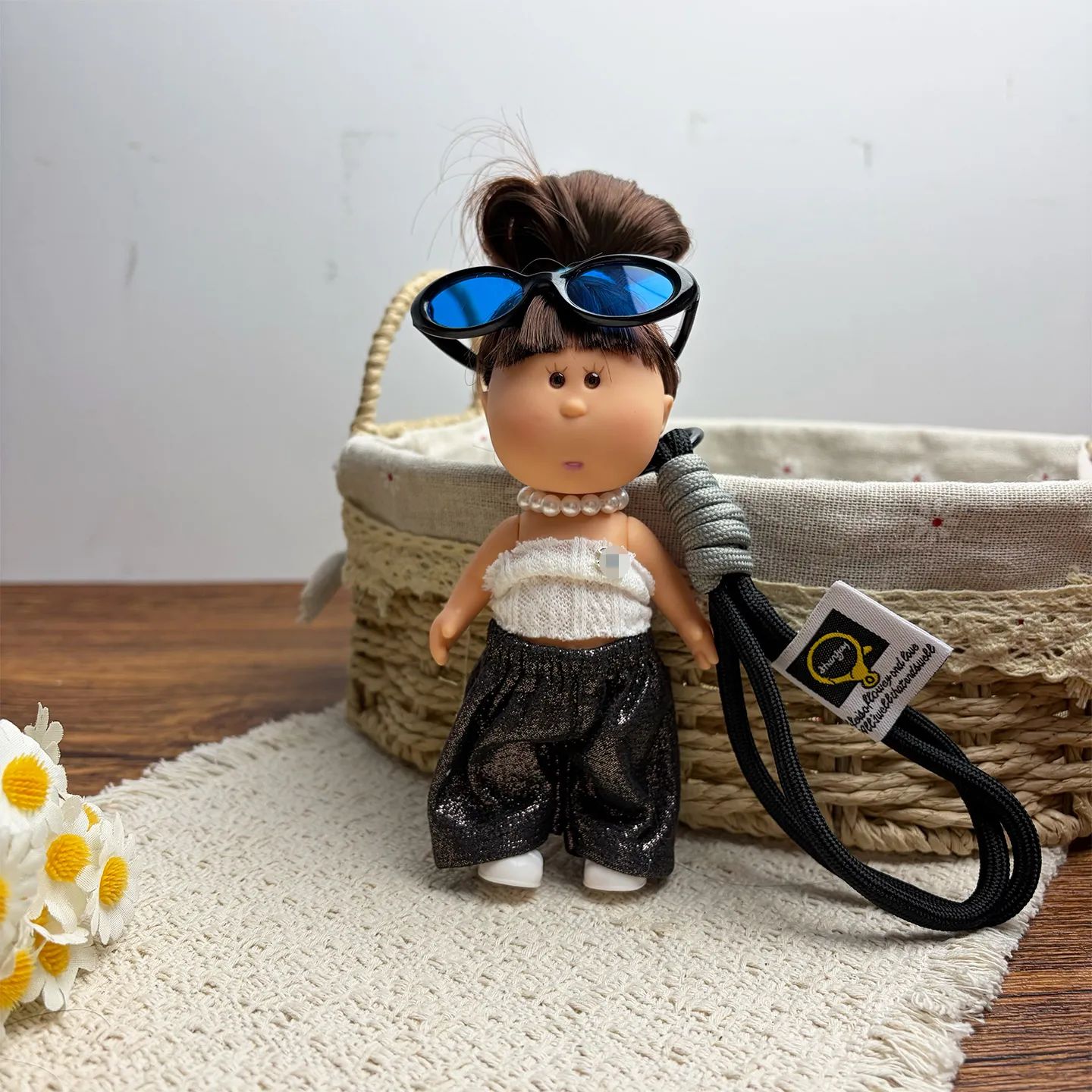 14cm Dress-up Articulated Potato Doll Keychain