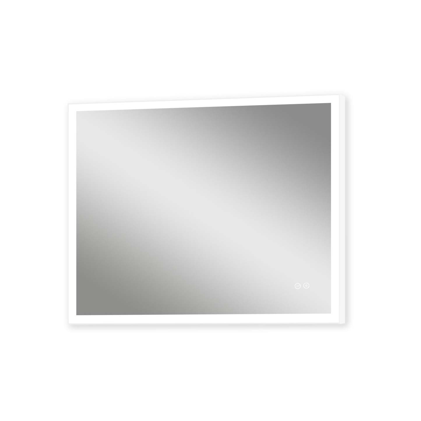 40 in. W x 32 in. H LED Light Mirror Rectangular Fog Free Frameless Bathroom Vanity Mirror-Arrisea