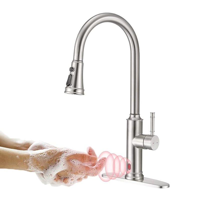  Touch Faucet Pull Down Kitchen Faucet CF-15026-Arrisea