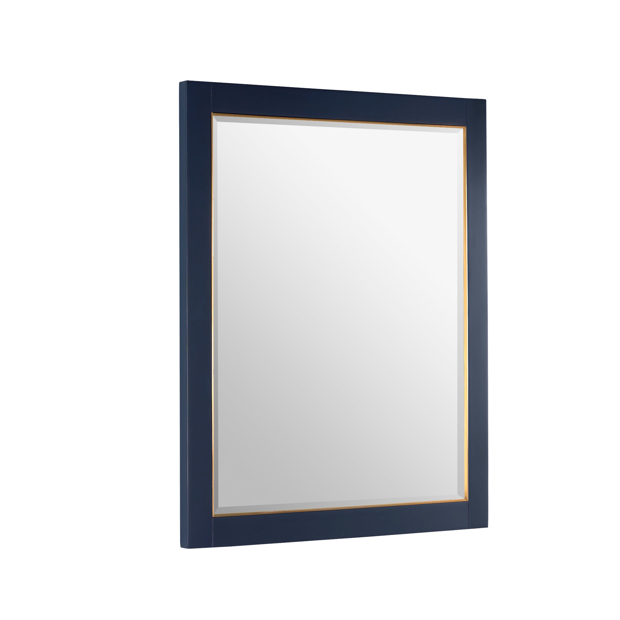 24 in. W x 32 in. H Framed Rectangular Beveled Edge Bathroom Vanity Mirror-Arrisea