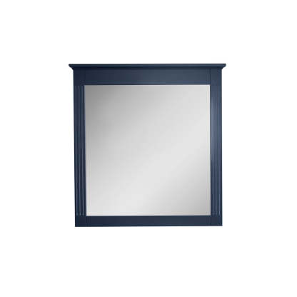 32 in. W x 33 in. H Wall-Mounted Wooden Framed Vanity Mirror Makeup Bathroom Wall Mirror-Arrisea