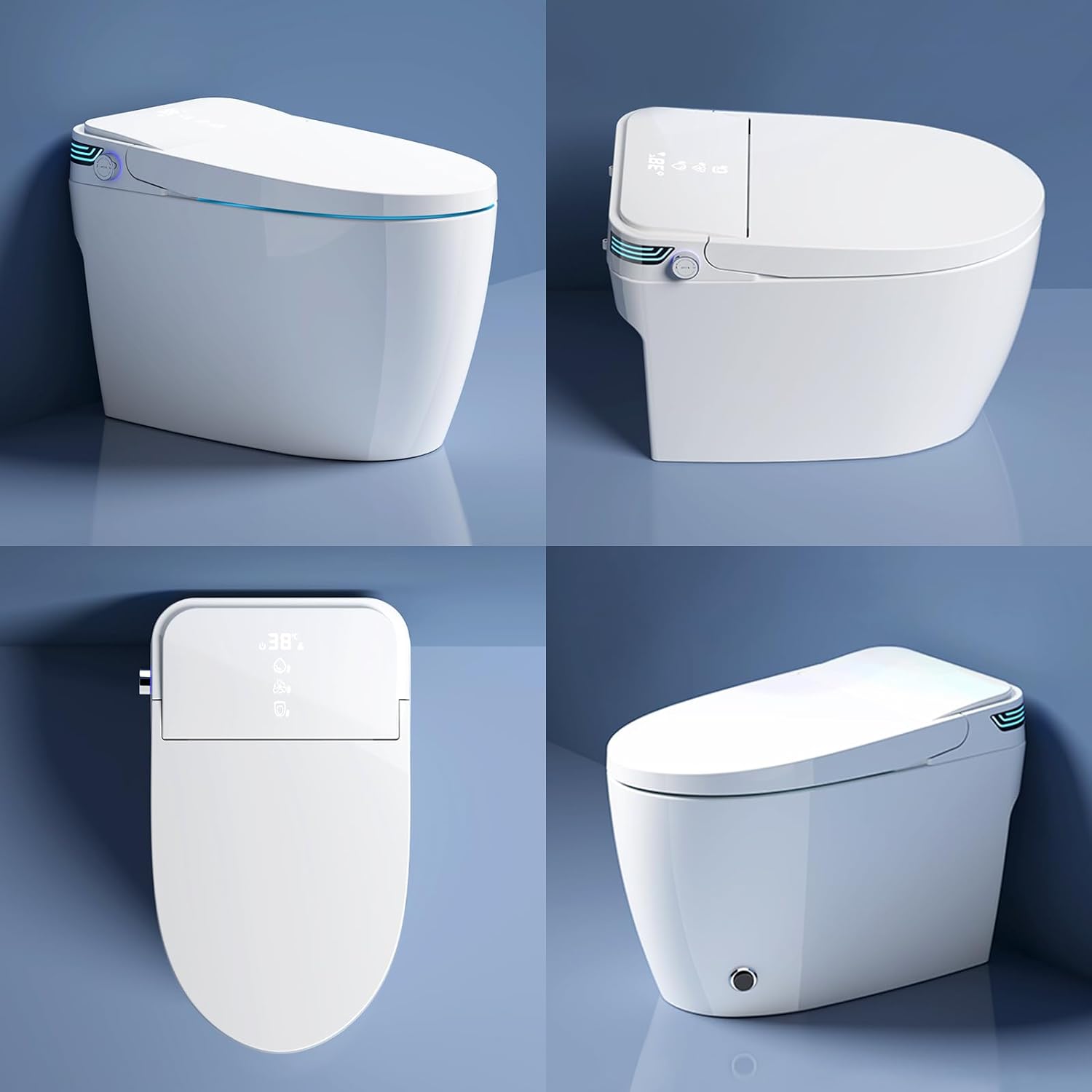 Smart Bidet Toilet TA00W4-WT-Arrisea