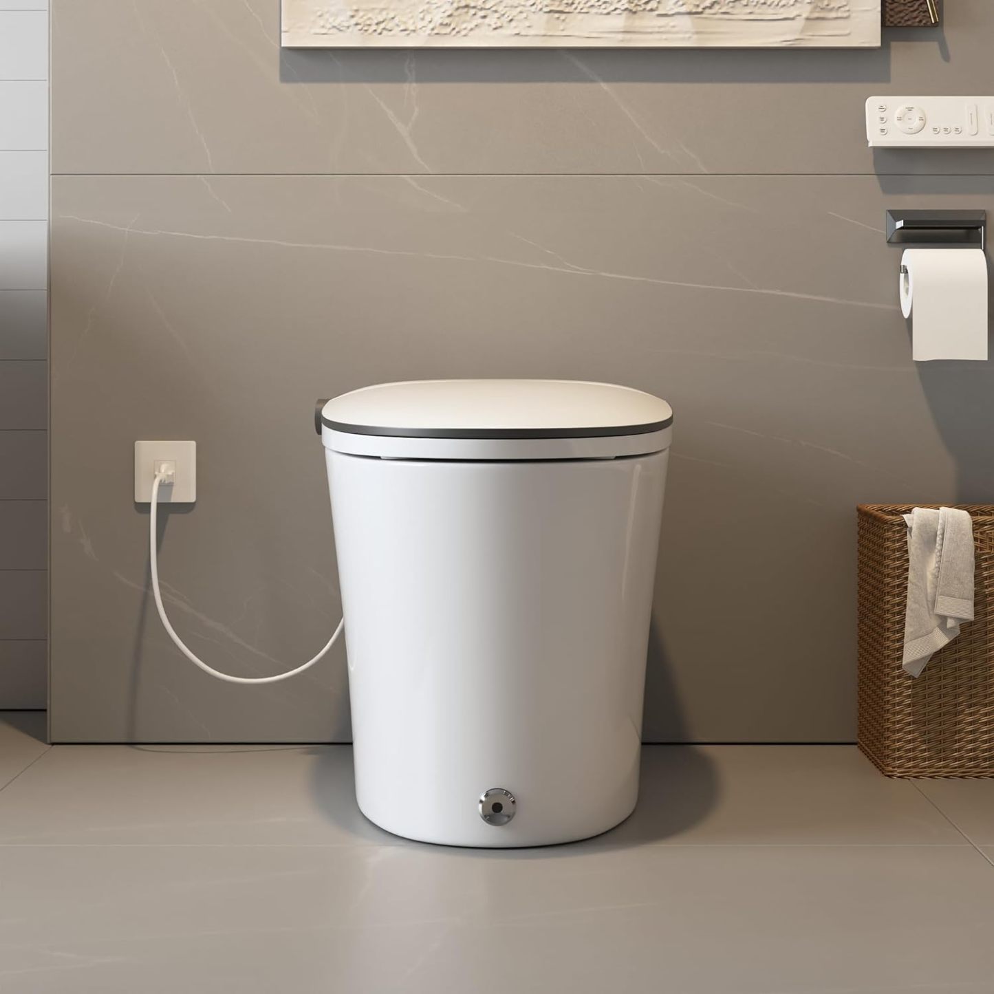 Smart Toilet DV-1S0019 White-Arrisea