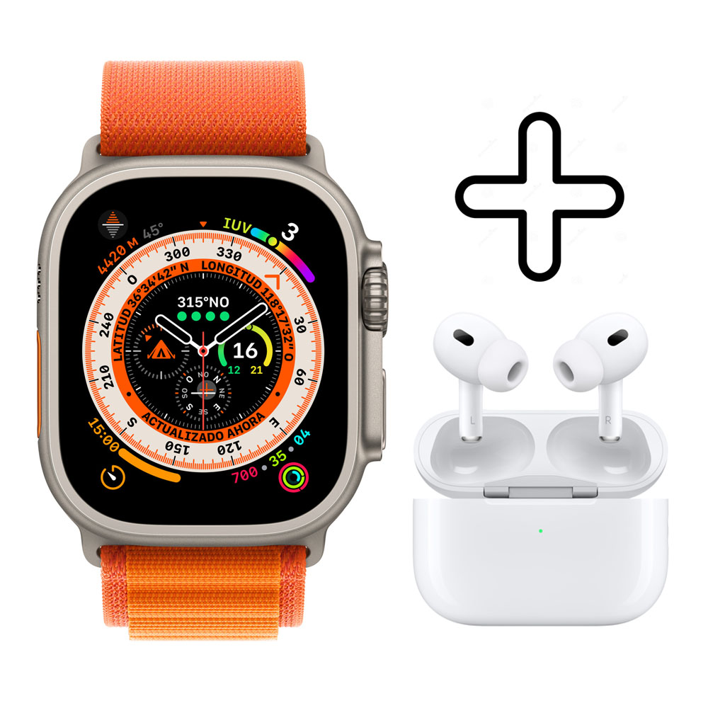 Apple Watch Ultra+AirPods Pro