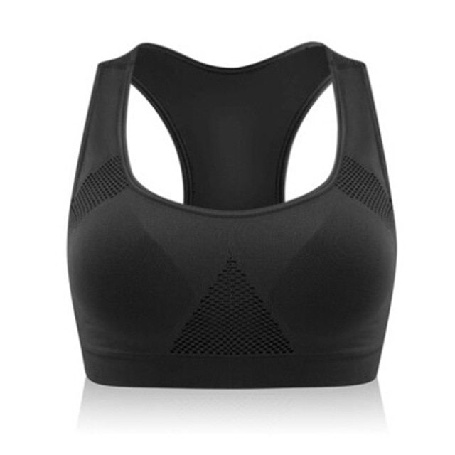 Professional Absorb Sweat Top Athletic Running Sports Bra , Gym Fitness Women Seamless Padded Vest Tanks