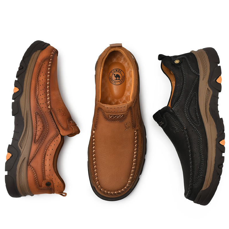 Men's Moccasin Comfort  Walking Trainers