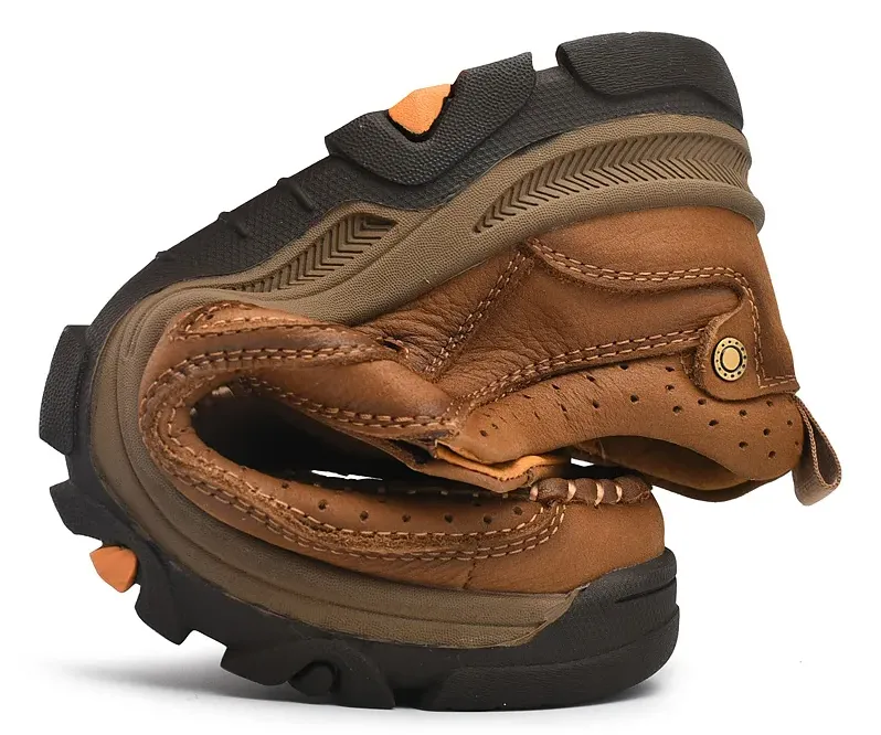 Men's Moccasin Comfort  Walking Trainers