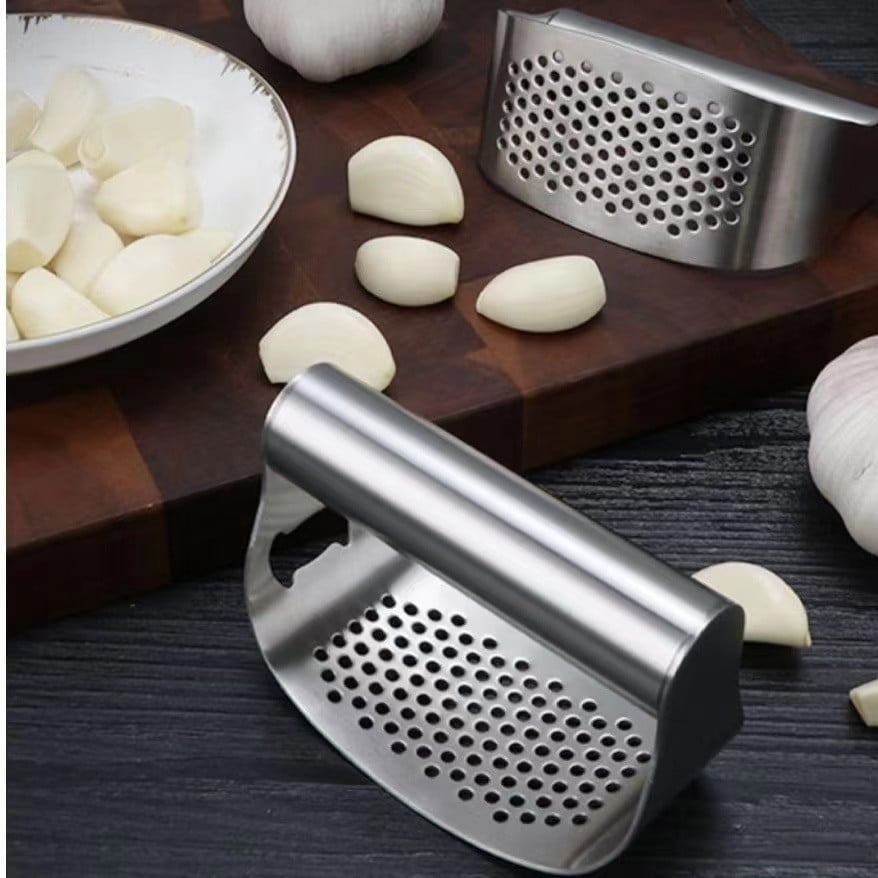 Stainless Steel Garlic Press