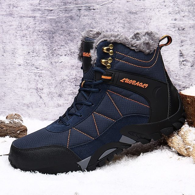 Men's snow boots hiking boots-Banceie
