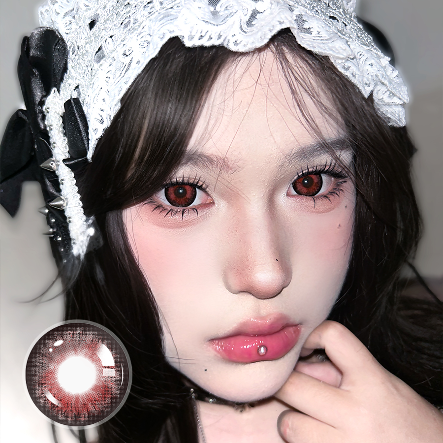 Red Abyss Contact Lenses