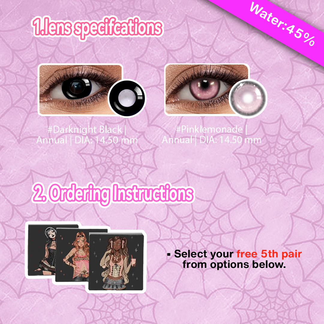 Vacay Essentials x 3 Pairs Pink Eye Set