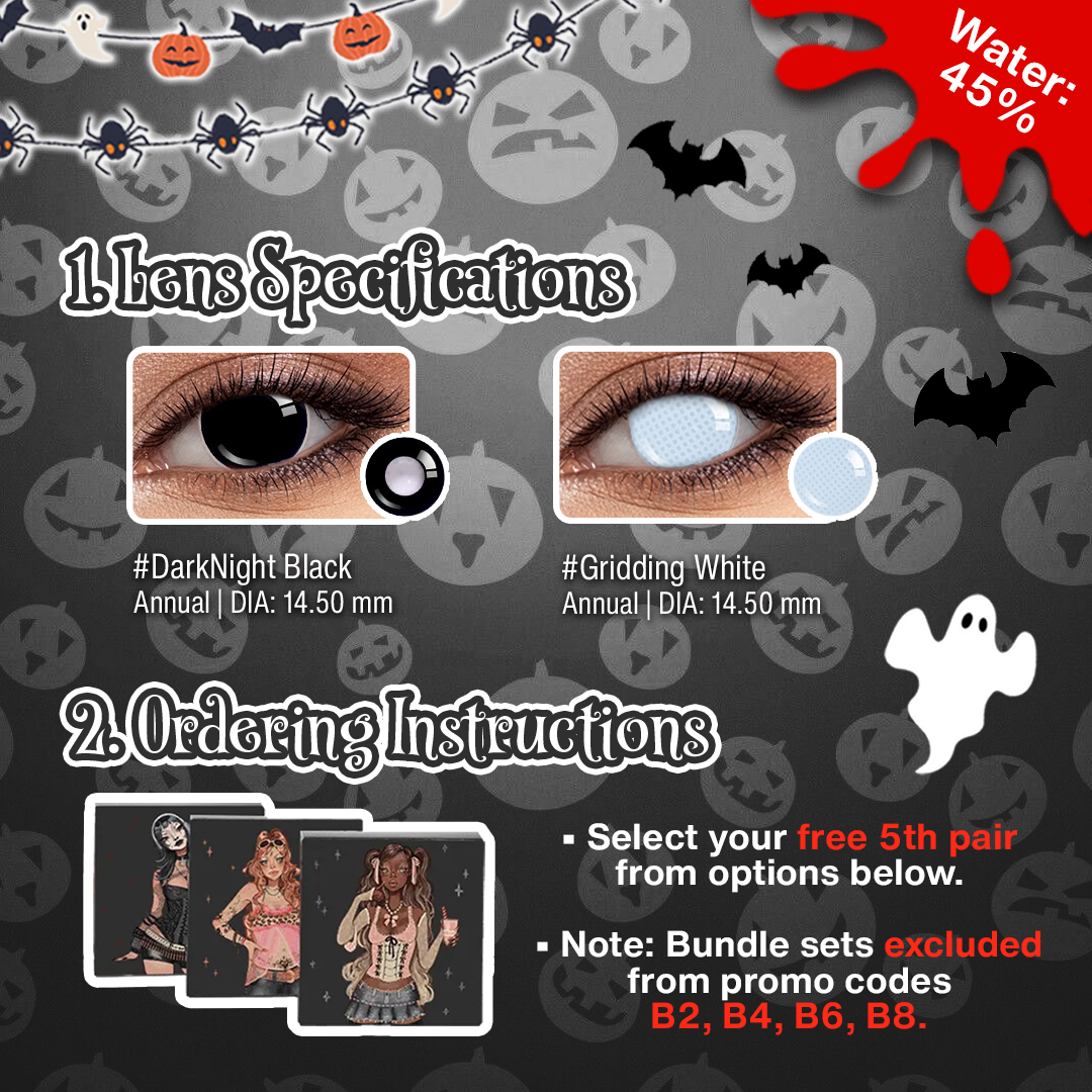 3 Pairs X Halloween Must-have Set (Customized✨)