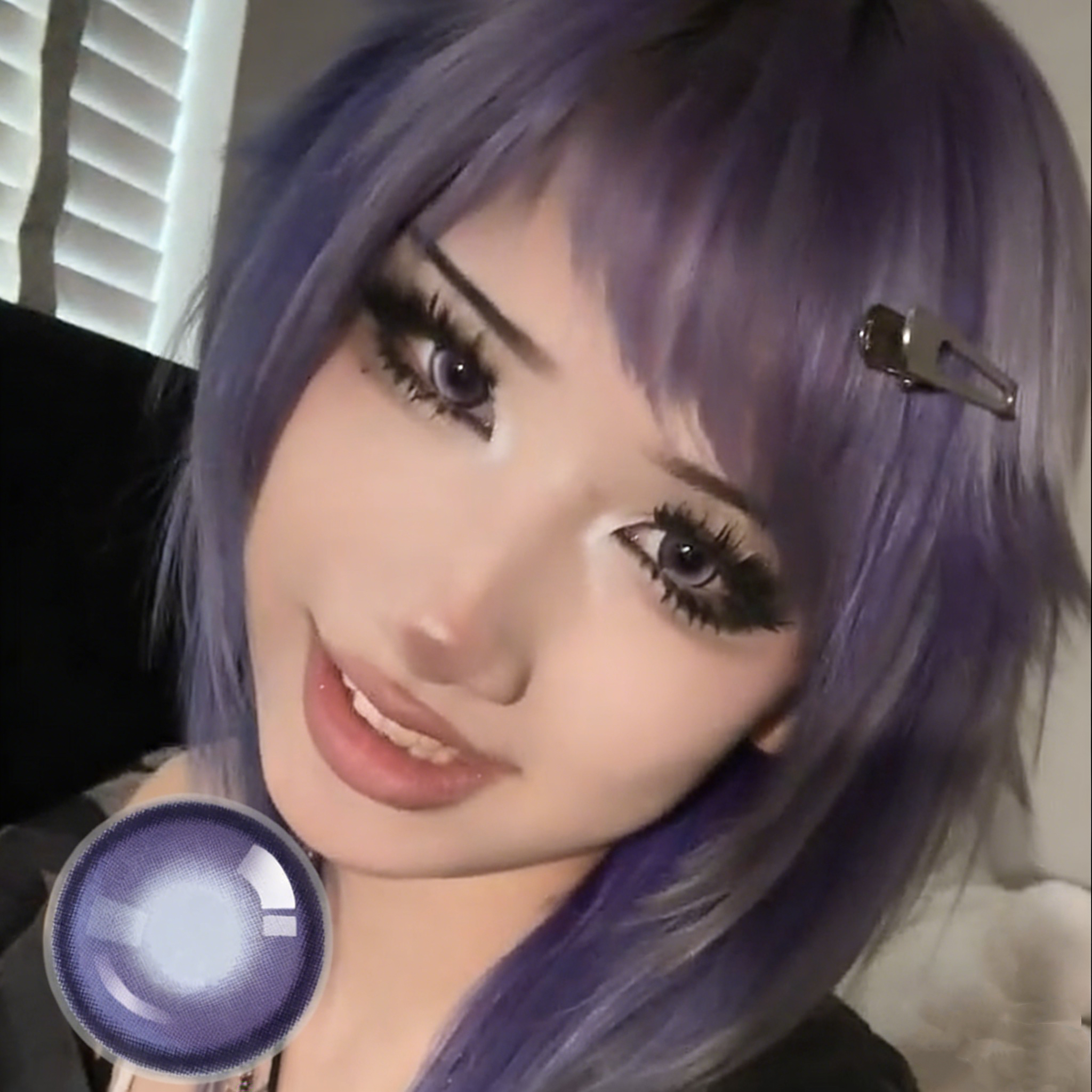 Doomed's Libra | Dolly | Circle | Purple | 1 Year