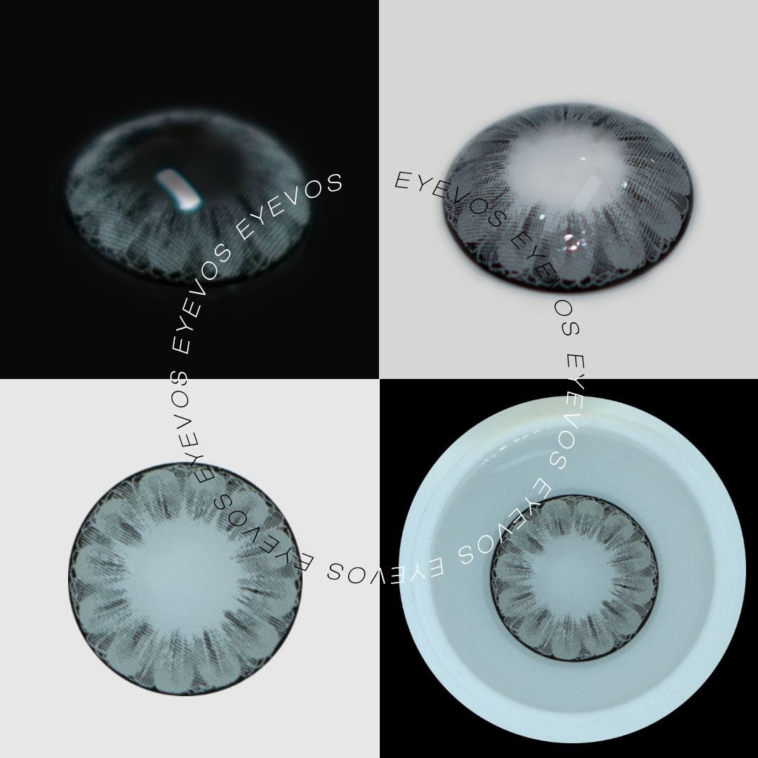 Grey Dahlia Contact Lenses