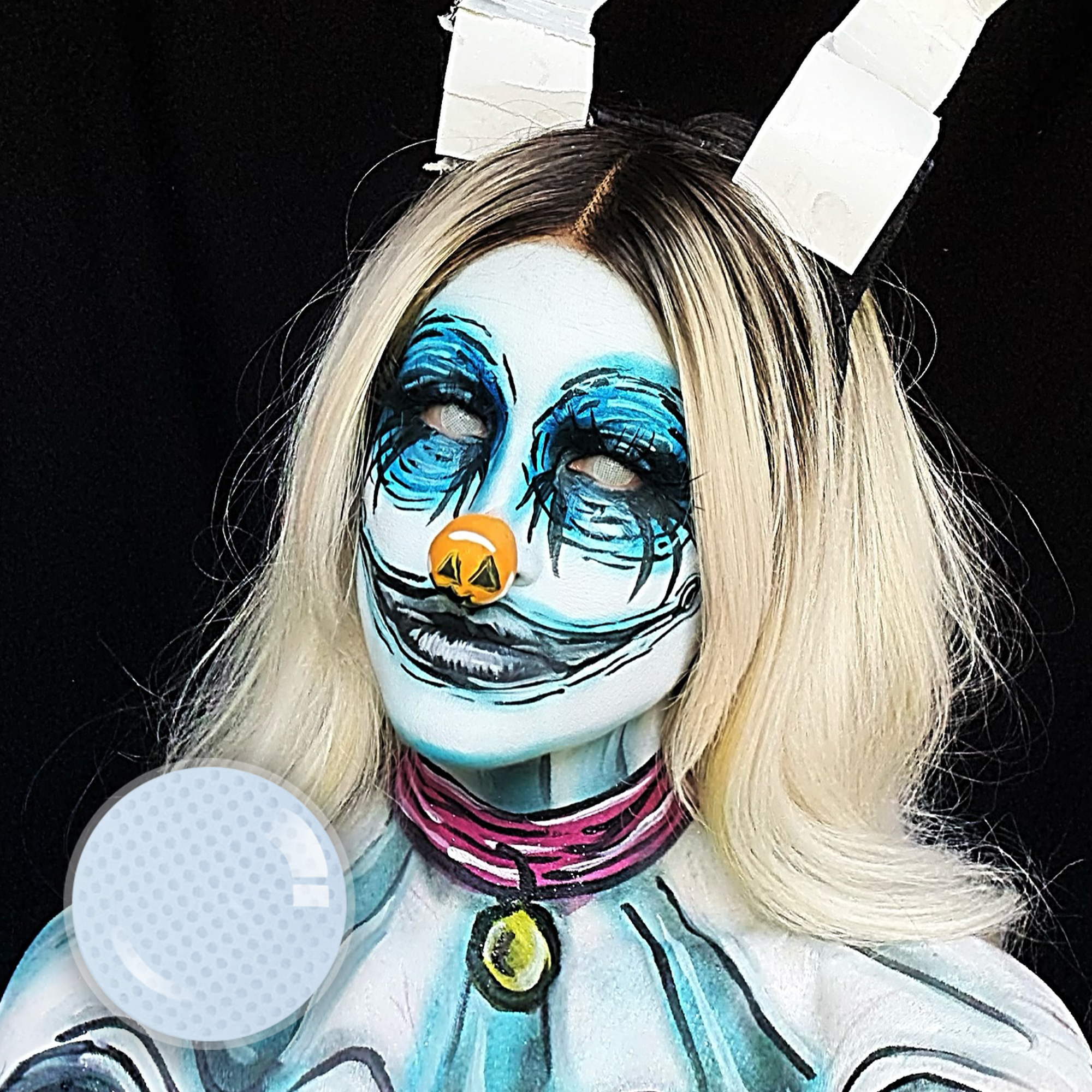 nikkii_makeup X Gridding White (Halloween) | Bigger | 1 Year