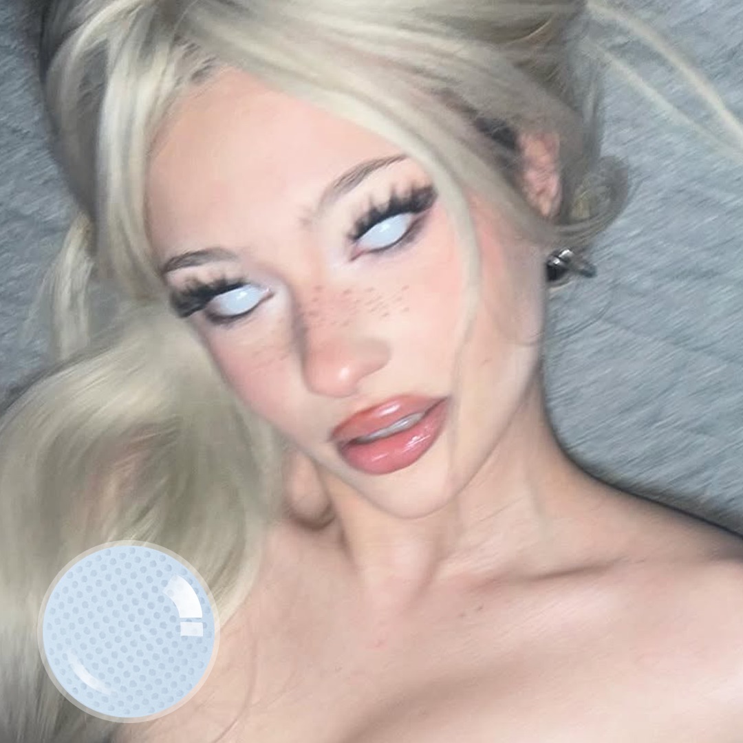 5 Pairs x Green Doll Eye Set | Black | Enlarge | 17mm (Customized✨)