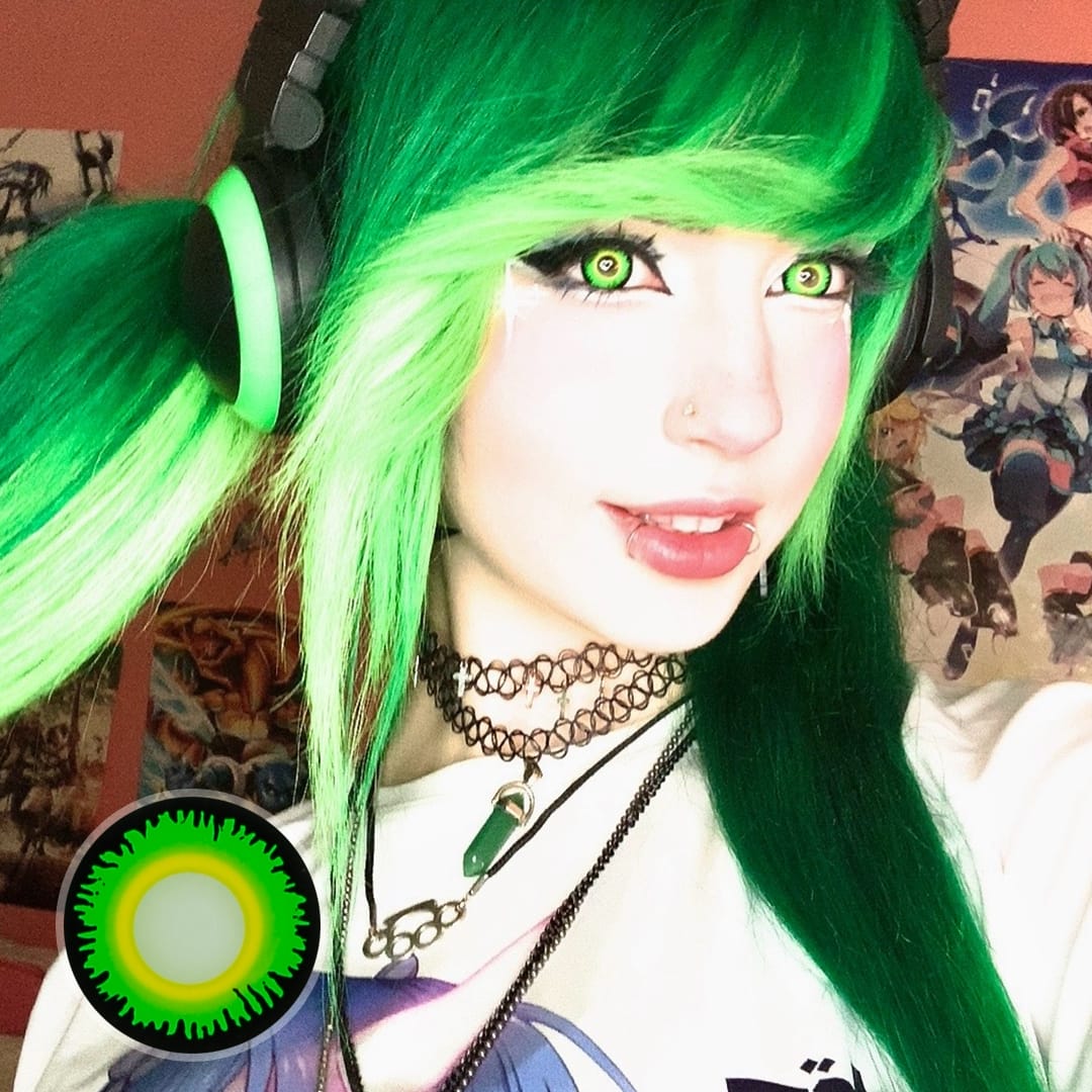 Nixayla Hulk Contact Lenses