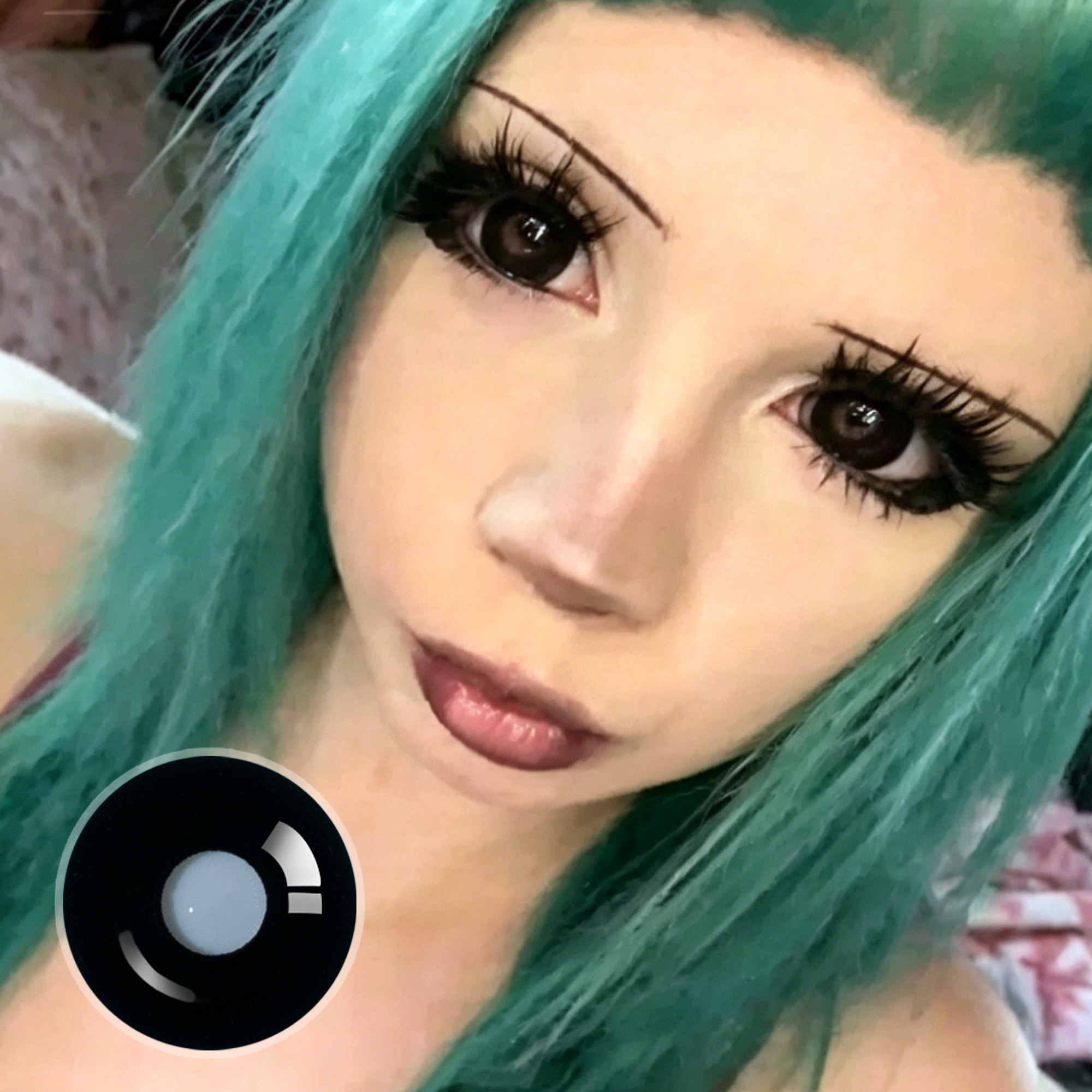 vmp1re.fvngs X Sullen Doll Eye 17mm Mini Sclera Contact Lenses