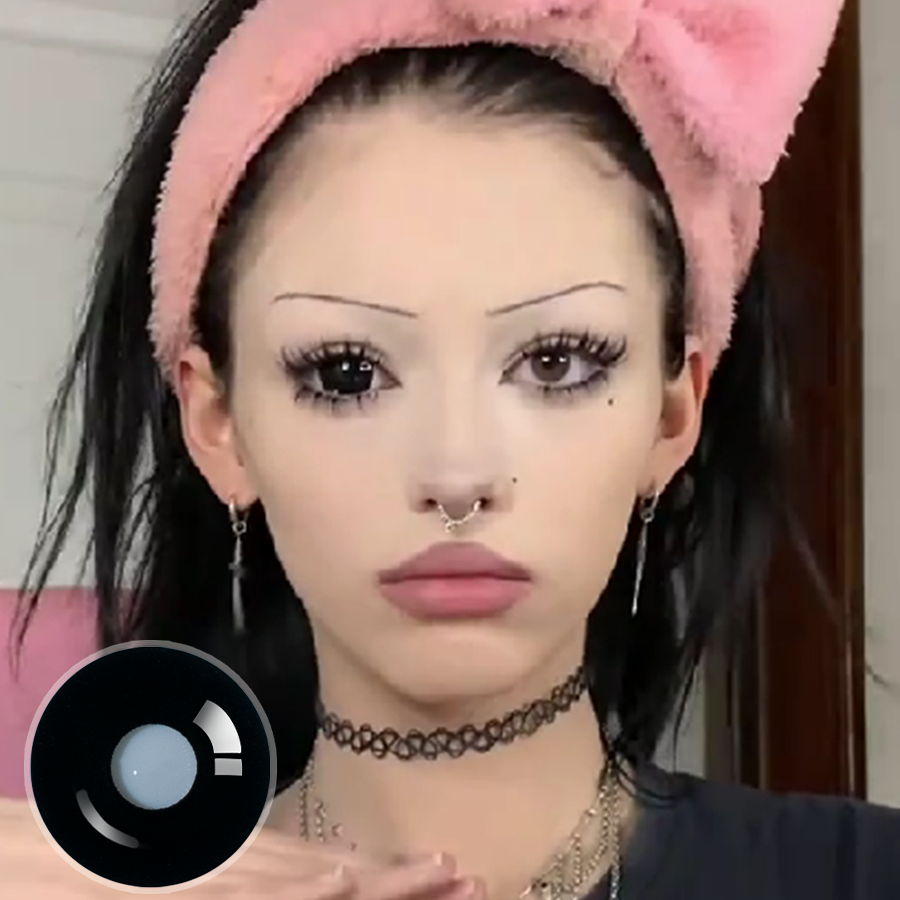 Amglamm's Sullen Doll Eye 17mm Mini Sclera Contact Lenses
