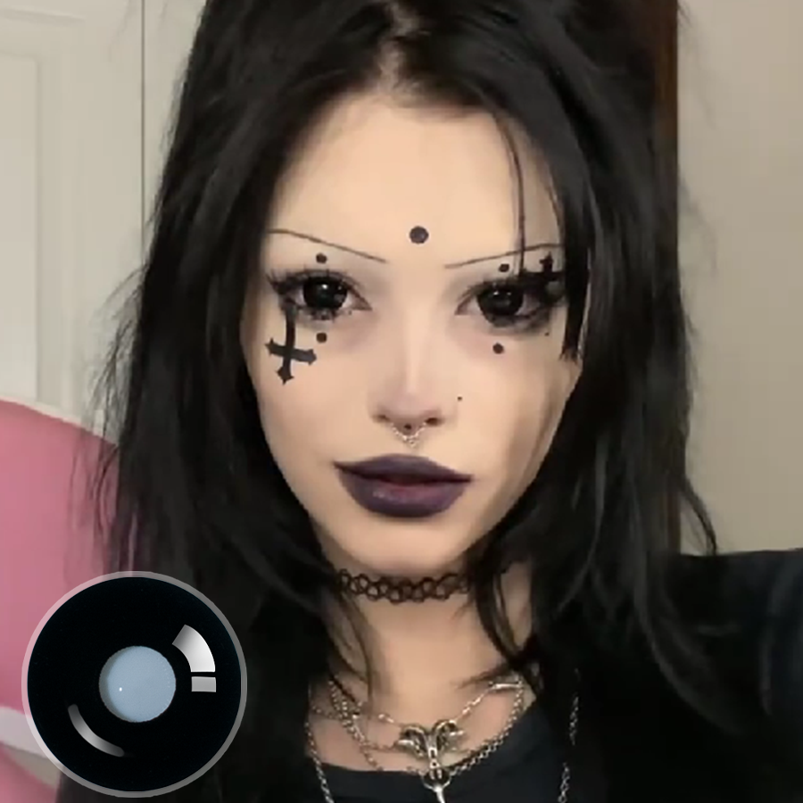 Amglamm's Sullen Doll Eye 17mm Mini Sclera Contact Lenses