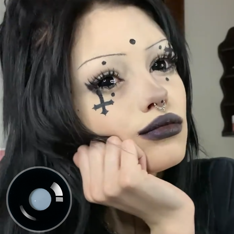 Amglamm's Sullen Doll Eye 17mm Mini Sclera Contact Lenses