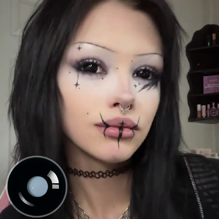 Amglamm's Sullen Doll Eye 17mm Mini Sclera Contact Lenses