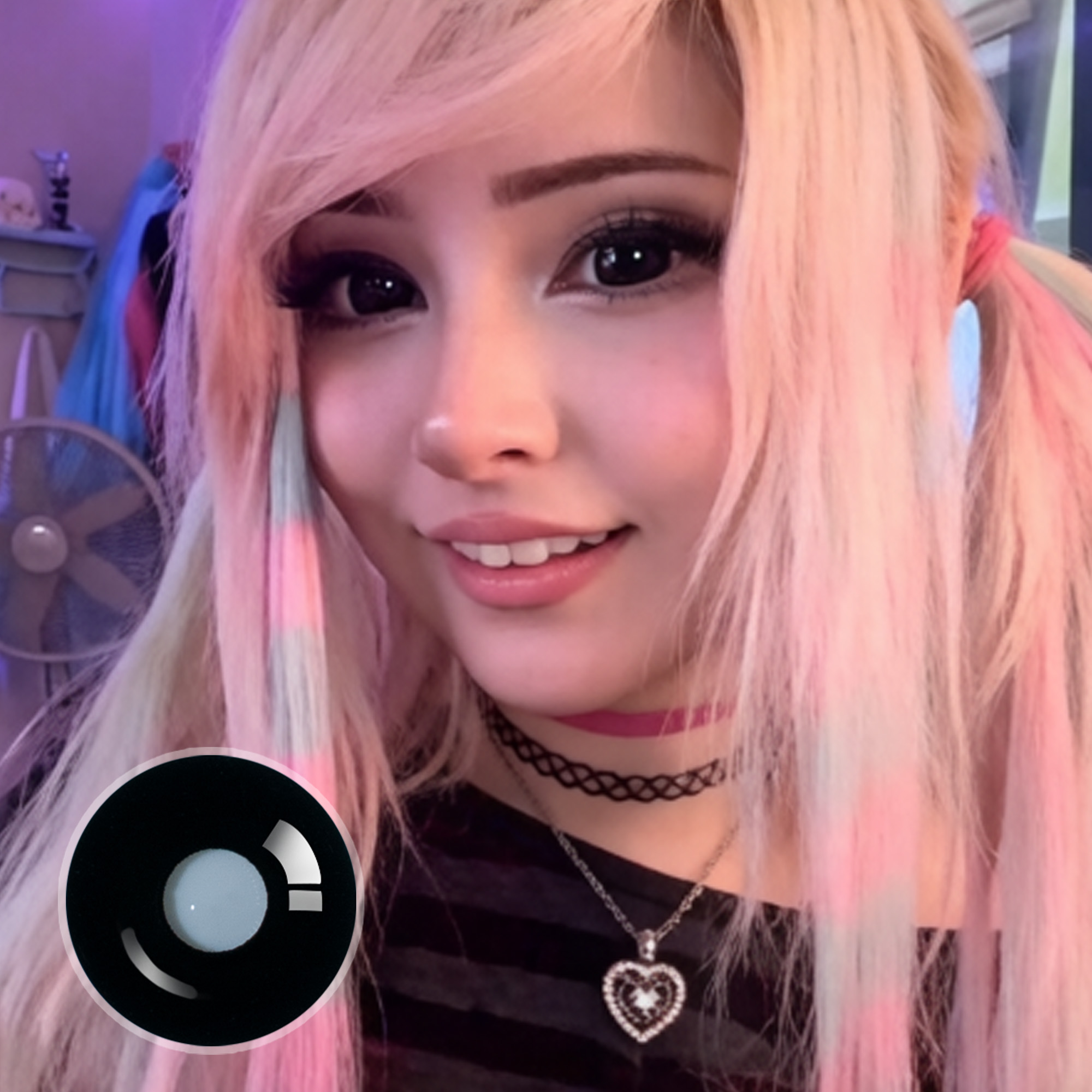 crunkfien X Sullen Doll Eye | Enlarge | Black | 17mm | Mini Sclera | 1 Year