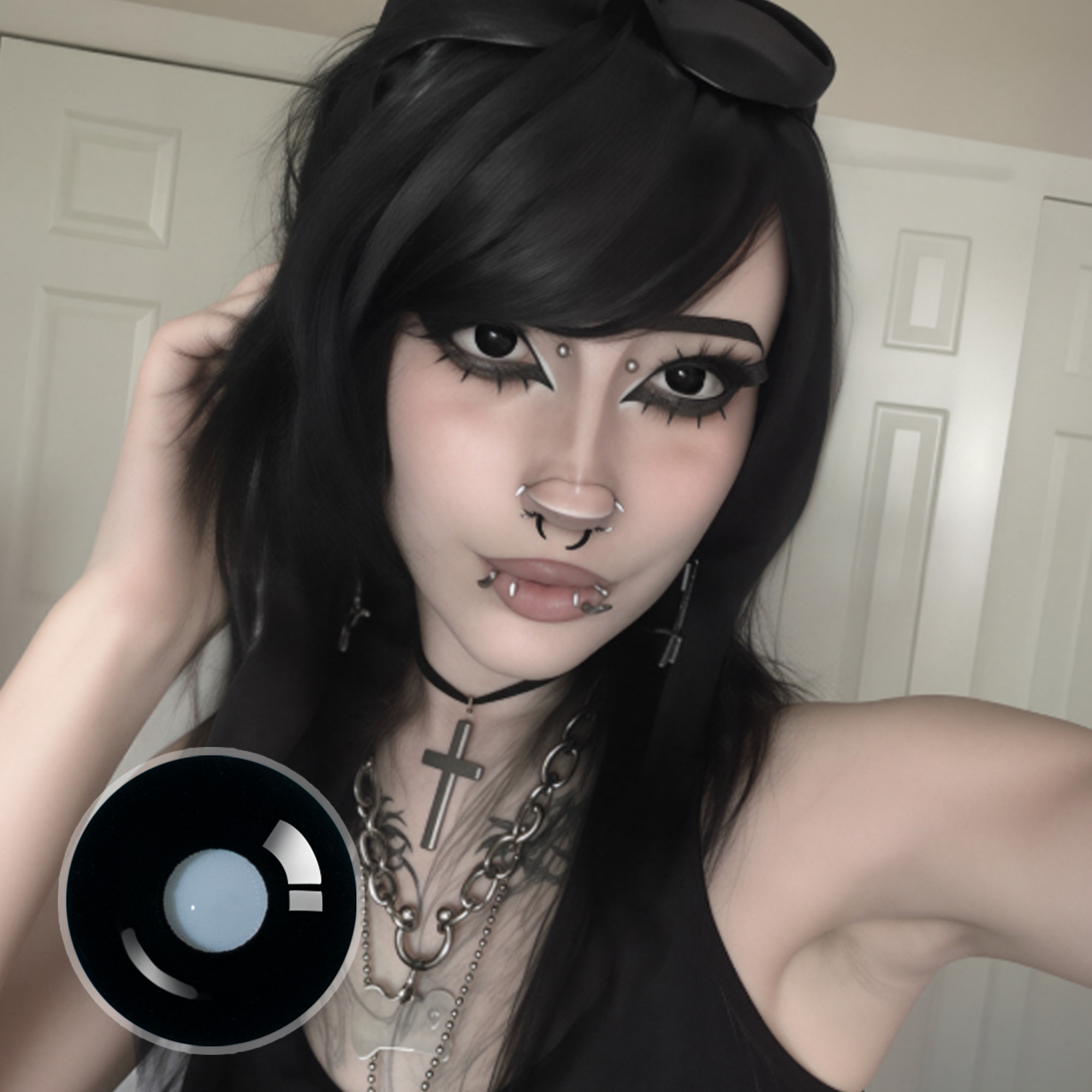 xbunni.bonesx X Sullen Doll Eye | Enlarge | 17mm | Mini Sclera | 1 Year