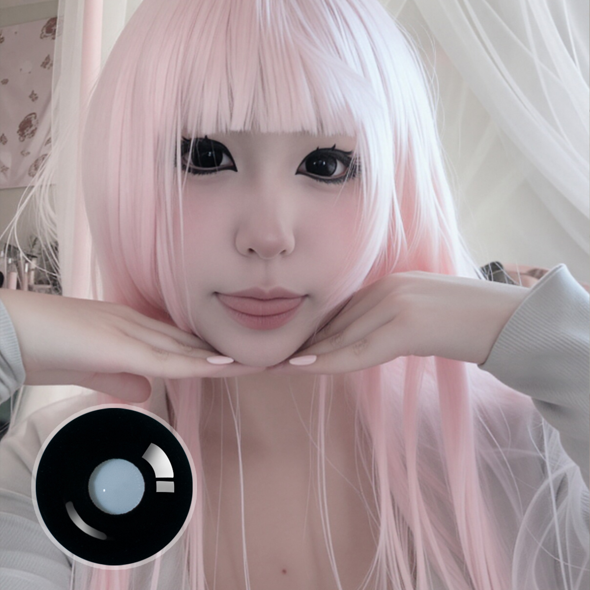 zommieexx_ X Sullen Doll Eye | Enlarge | 17mm | Mini Sclera | 1 Year