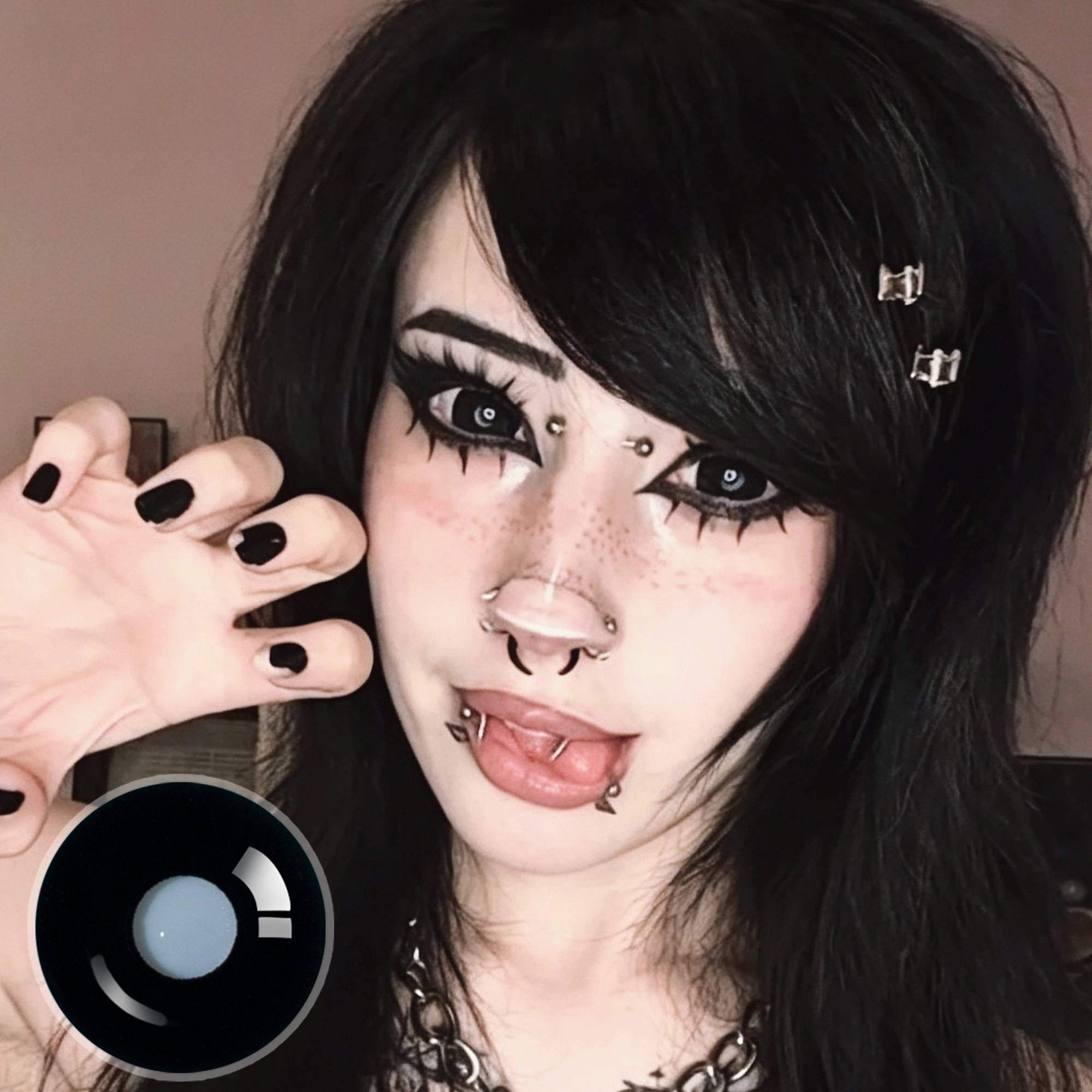 xbunni.bonesx X Sullen Doll Eye | Enlarge | 17mm | Mini Sclera | 1 Year