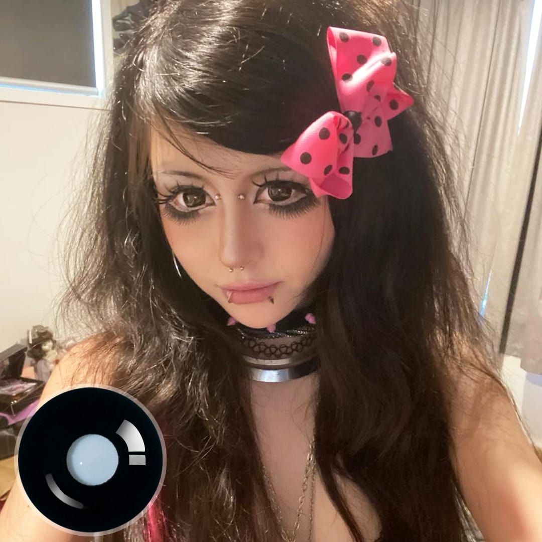 Ipodkitty's Sullen Doll Eye 17mm Mini Sclera Contact Lenses