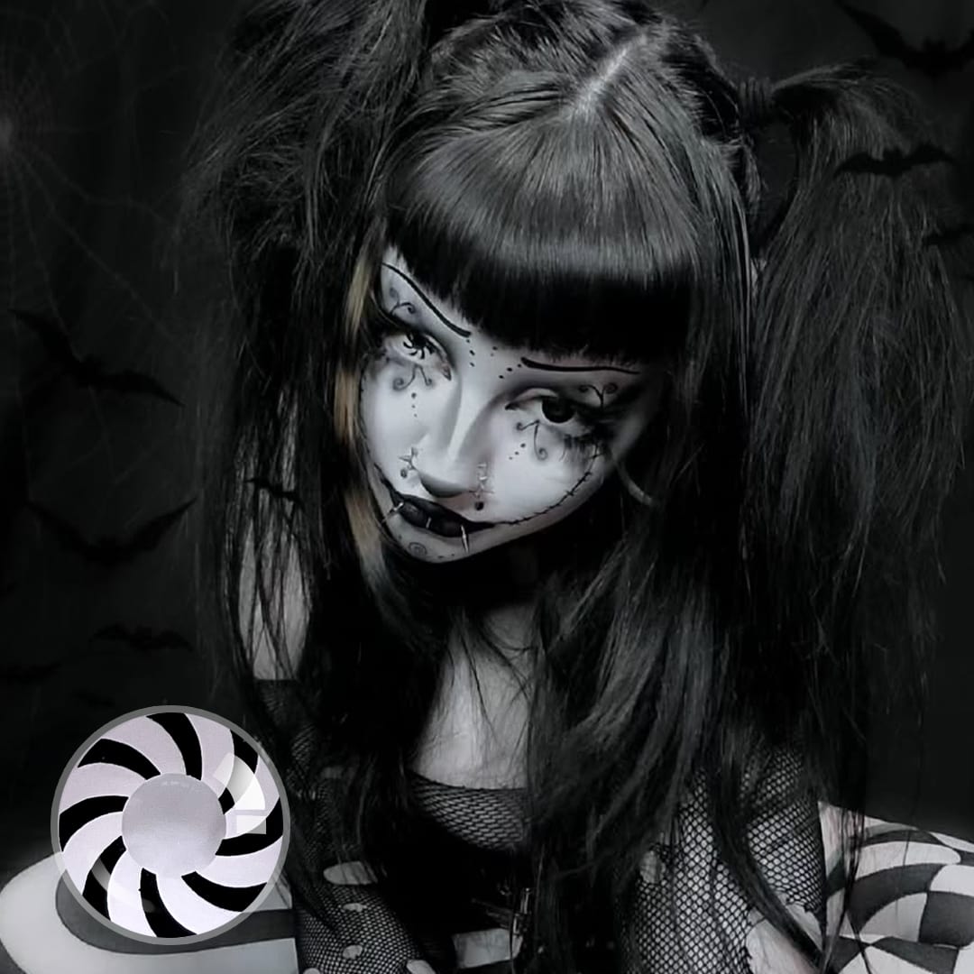 Perseph0ne's Spiral Contact Lenses