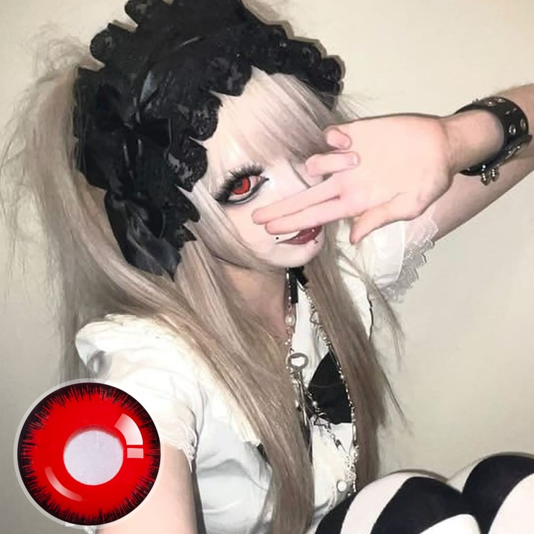 Zoey's Nightmare Mini Sclera Contact Lenses (17MM)