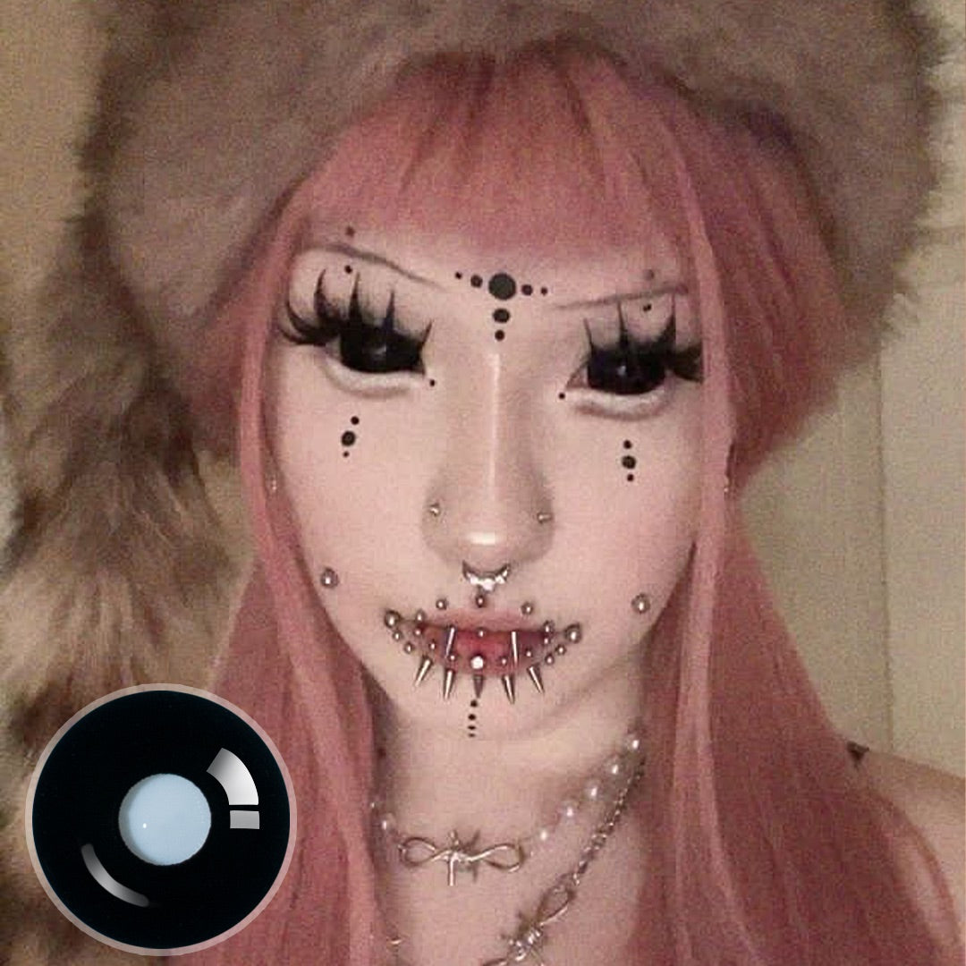 Didi Dark Demon Doll Eye 22mm Full Sclera Contact Lenses