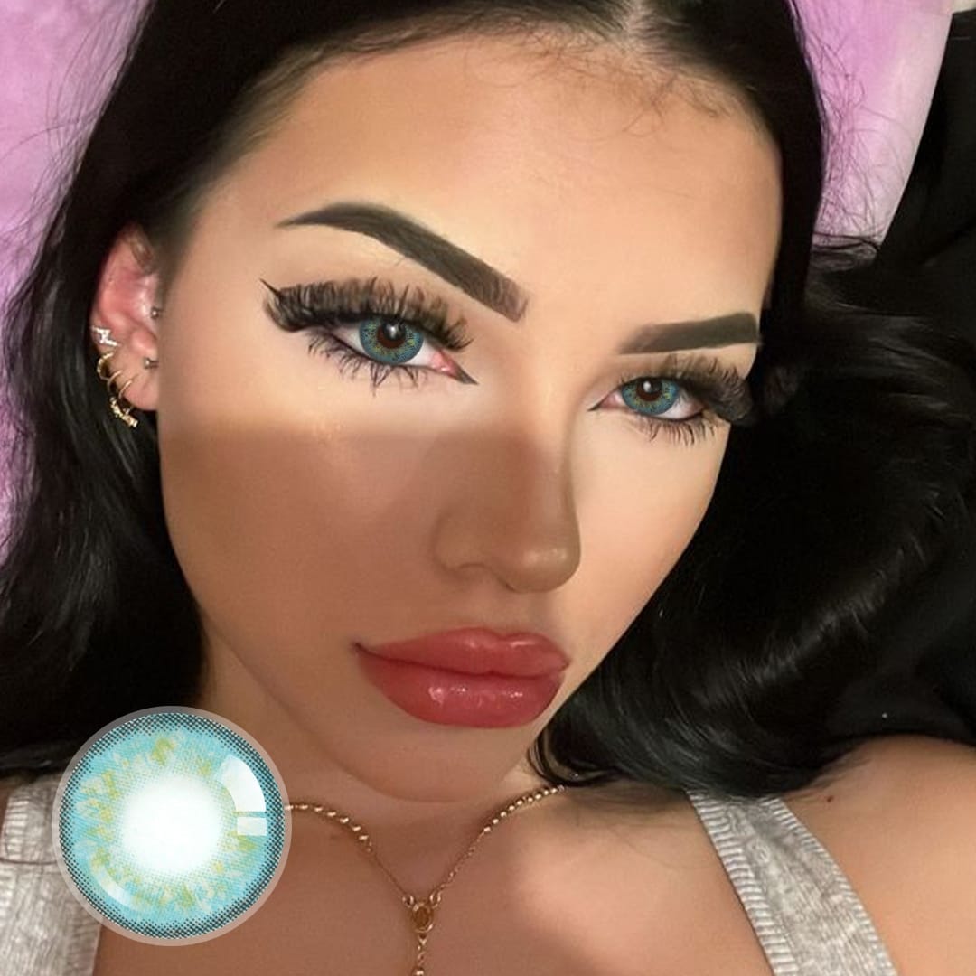 Russian Blue Contact Lenses