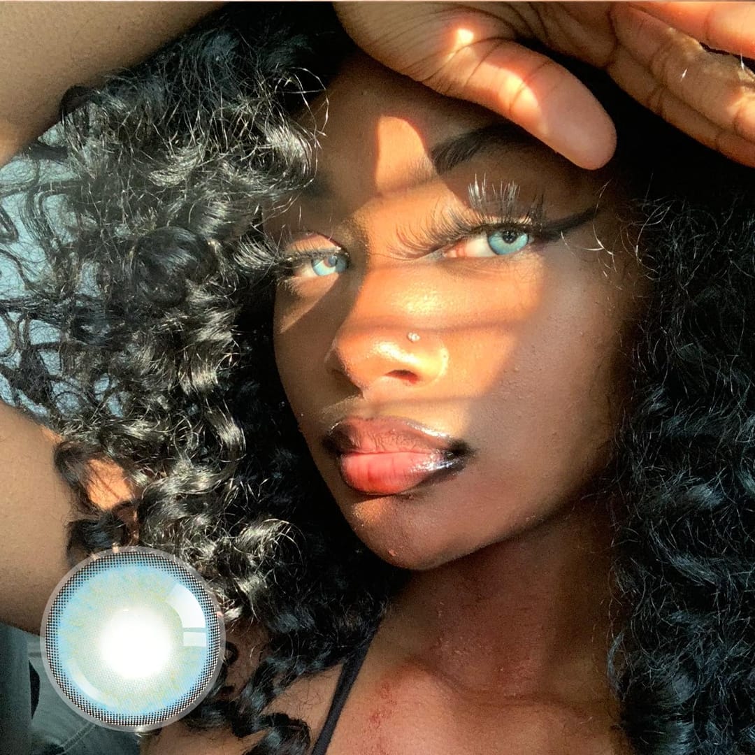 Himalaya Blue Contact Lenses