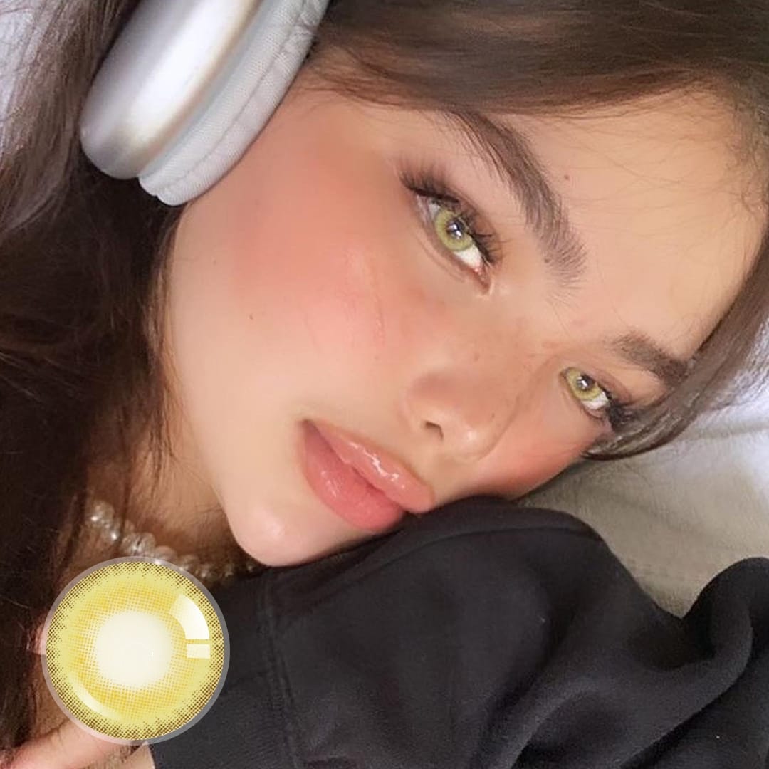 Hazel Girl Contact Lenses