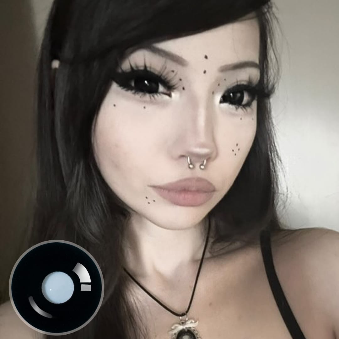 Laniwani's Sullen Doll Eye 17mm Mini Sclera Contact Lenses