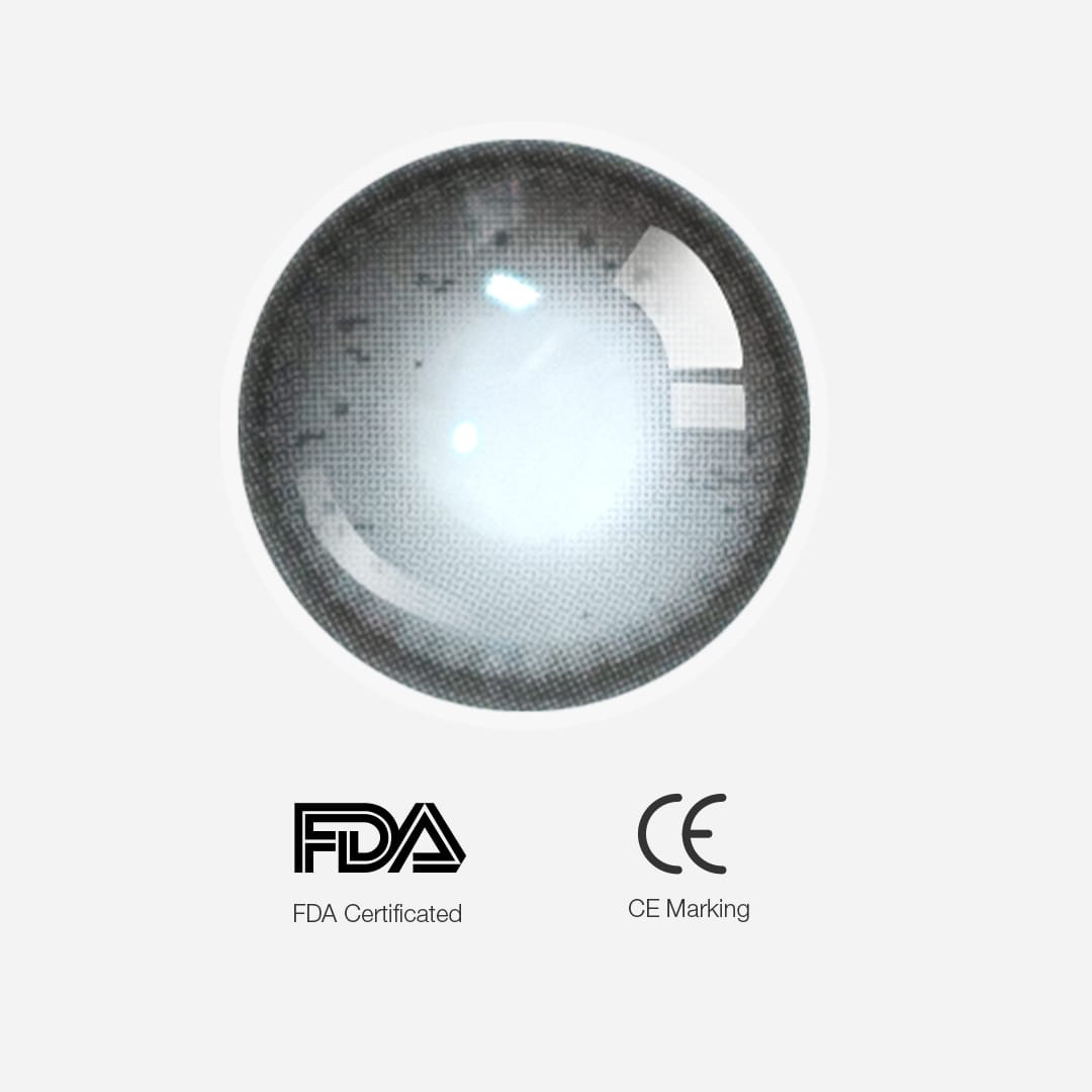 Whisper Gray Contact Lenses