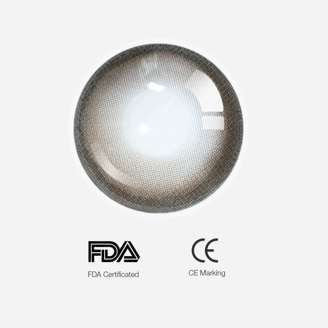 Muted Brown Contact Lenses