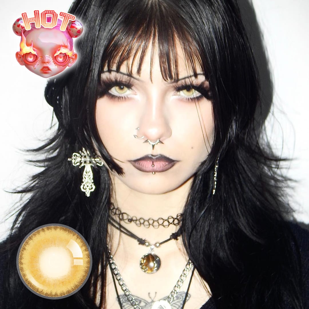 Curly Girl Contact Lenses