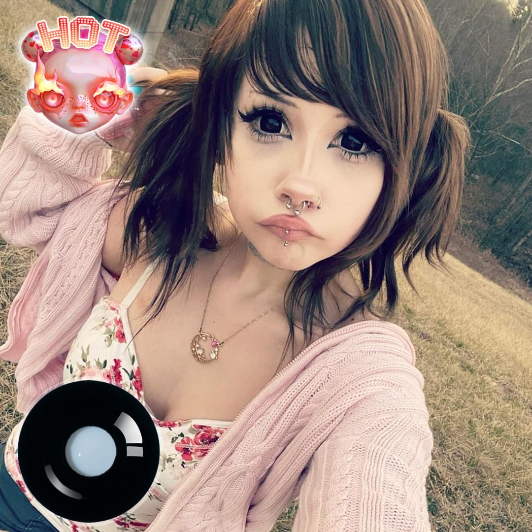 Pixy's Sullen Doll Eye 17mm Mini Sclera Contact Lenses