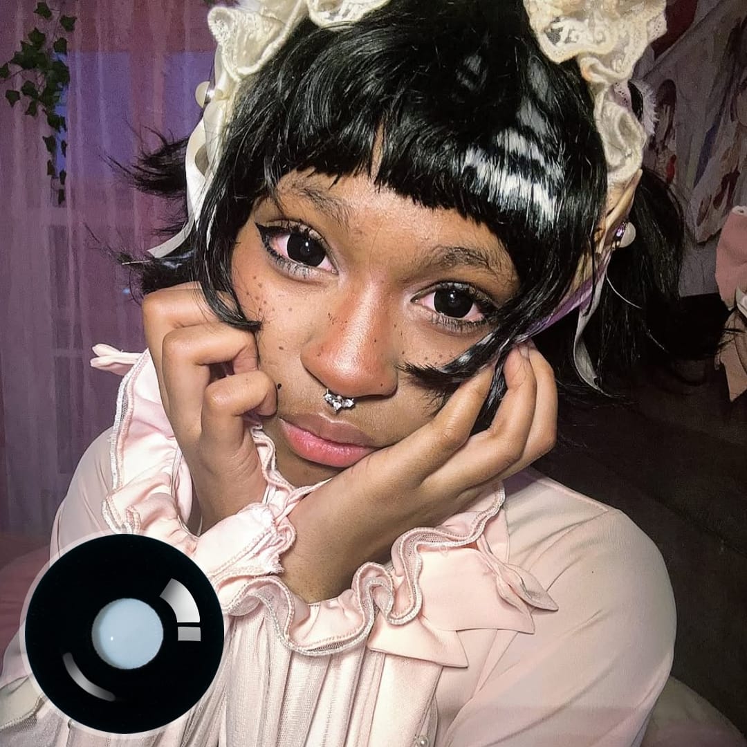 Sullen Doll Eye 17mm Mini Sclera Contact Lenses(12 months of use)