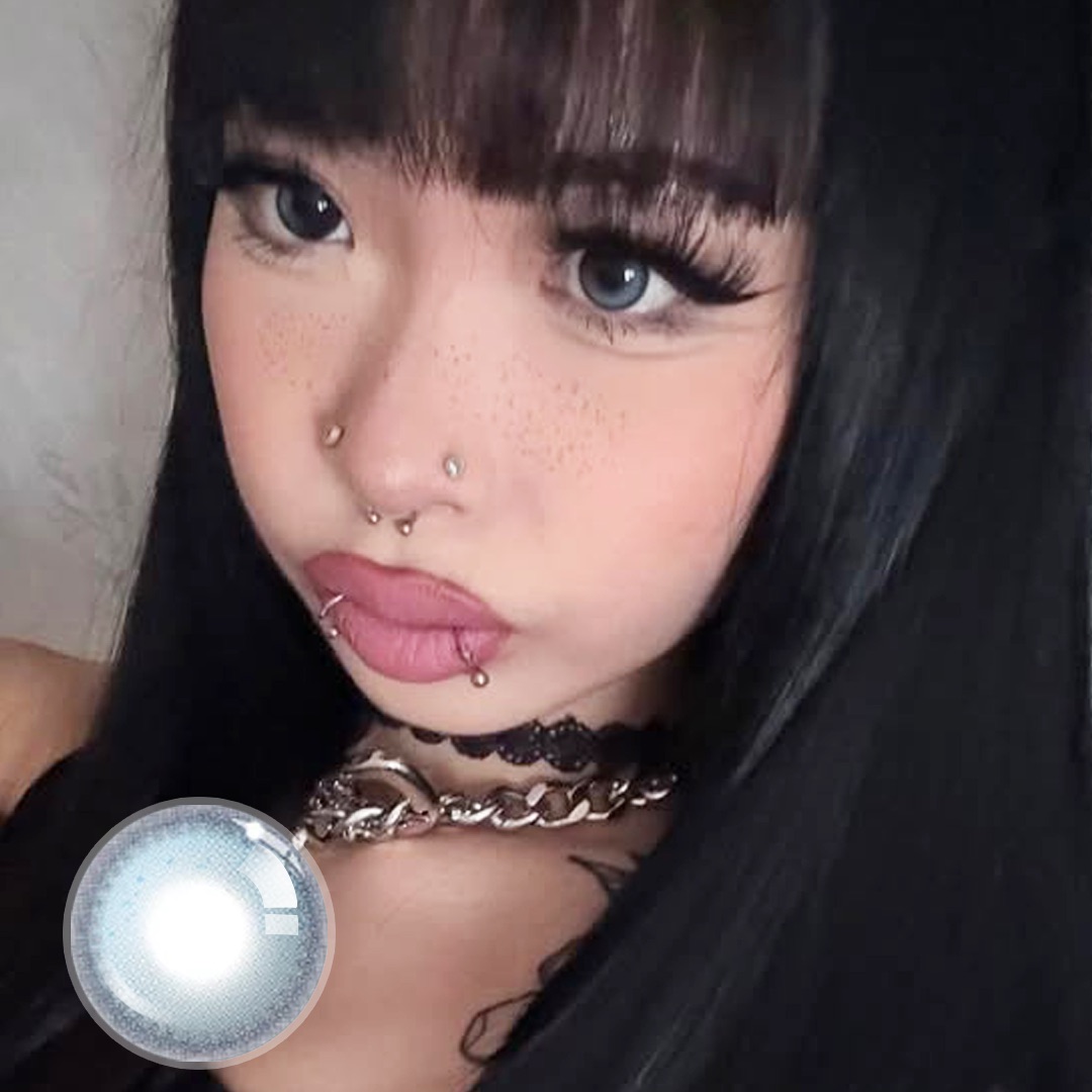 Vic's Airy Blue Contact Lenses