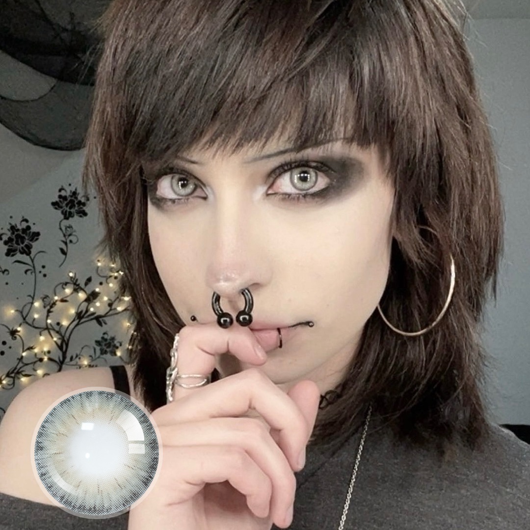 Ava's Crystal Grey Contact Lenses 