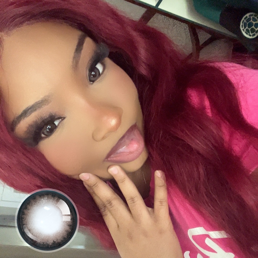 Lilbrattie's Daily Amber Contact Lenses